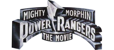 Mighty Morphin Power Rangers logo for Sega Mega Drive